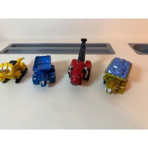 Mattel Dinotrux Diecast Toy Vehicle Lot Kids OS Prehistoric Construction Figures